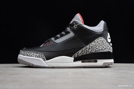 AIR 3 (2018) Cement Retro Black 854262-001 Jordan 854262-001 0430